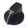 Knob pointer B2514 black (push-on)